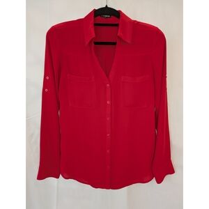 Express Red Blouse